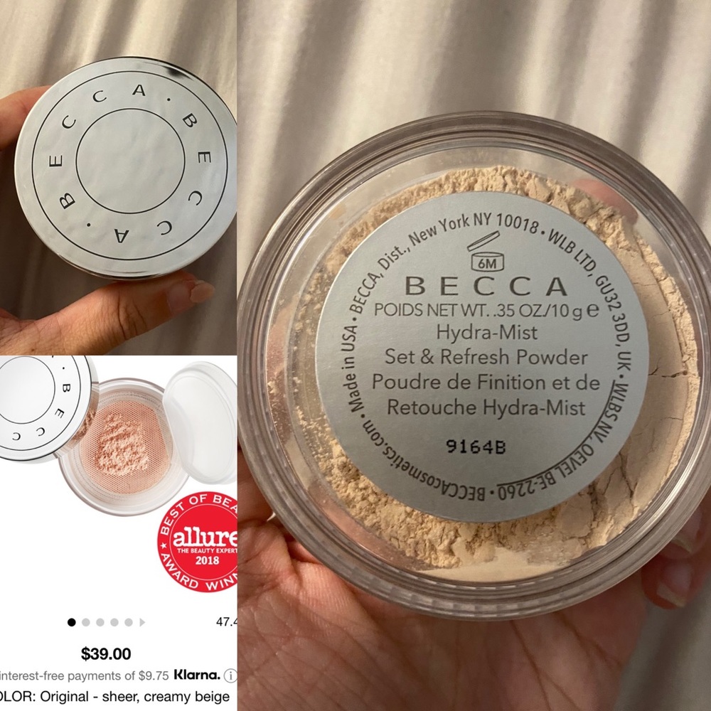 Becca Cosmetics Hydra-Mist Set & Refresh